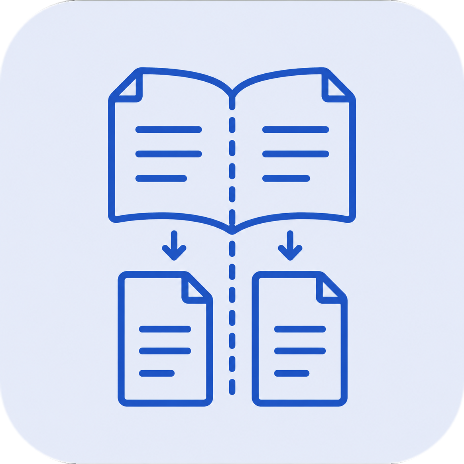 Split Book Spreads icon